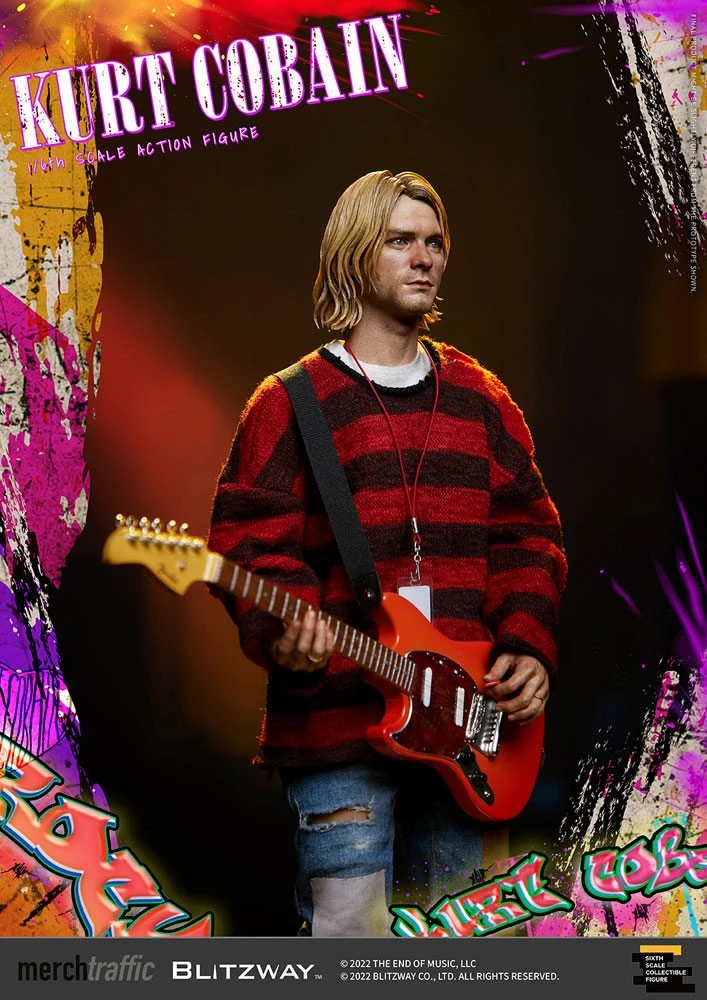Kurt Cobain UMS Actionfigur 1/6 On Stage 
